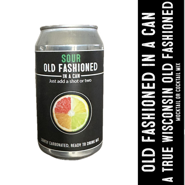 4 pack of Sour Old Fashioned in a Can