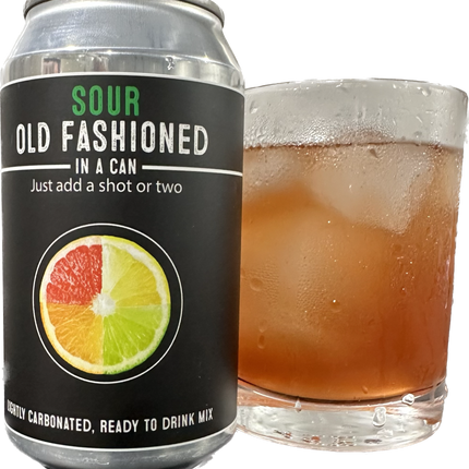 4 pack of Sour Old Fashioned in a Can
