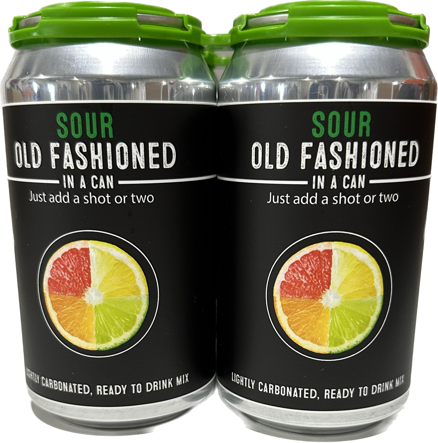 4 pack of Sour Old Fashioned in a Can
