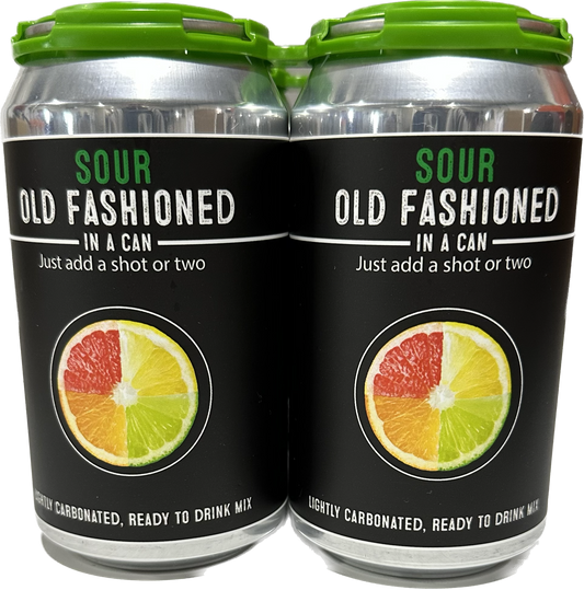 4 pack of Sour Old Fashioned in a Can