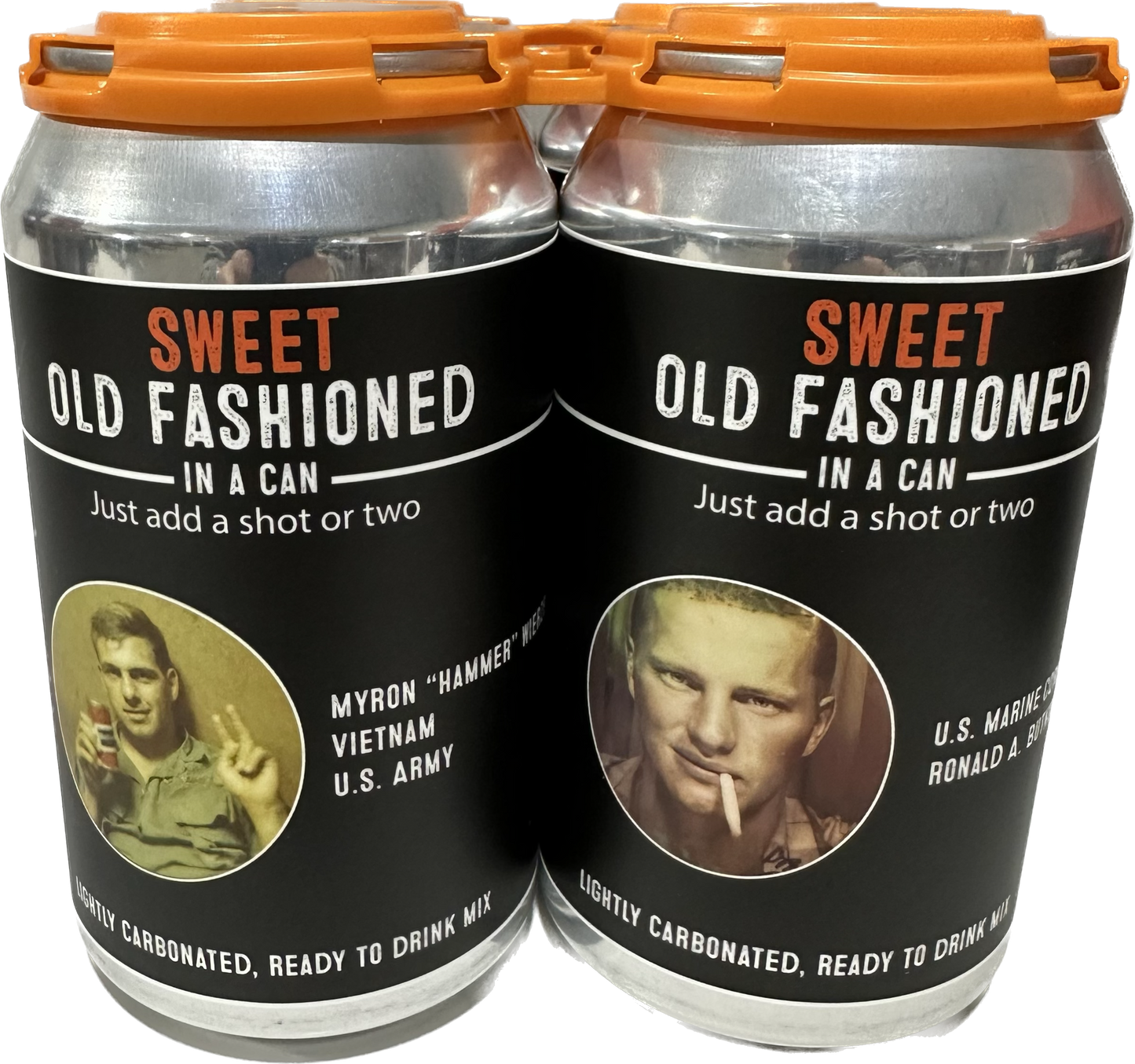 4 pack of Sweet Old Fashioned in a Can non-alcoholic